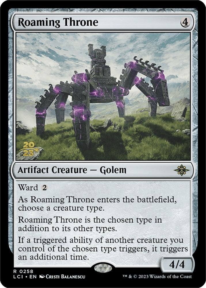 Roaming Throne [The Lost Caverns of Ixalan Prerelease Cards] | Webway Games