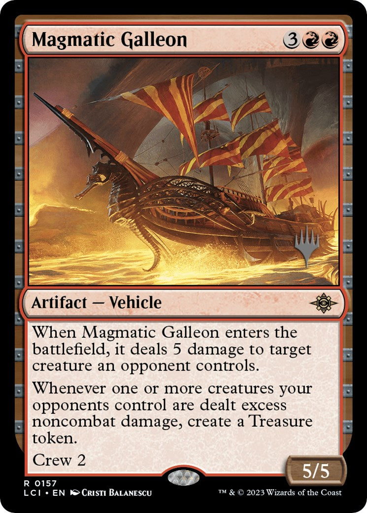 Magmatic Galleon (Promo Pack) [The Lost Caverns of Ixalan Promos] | Webway Games