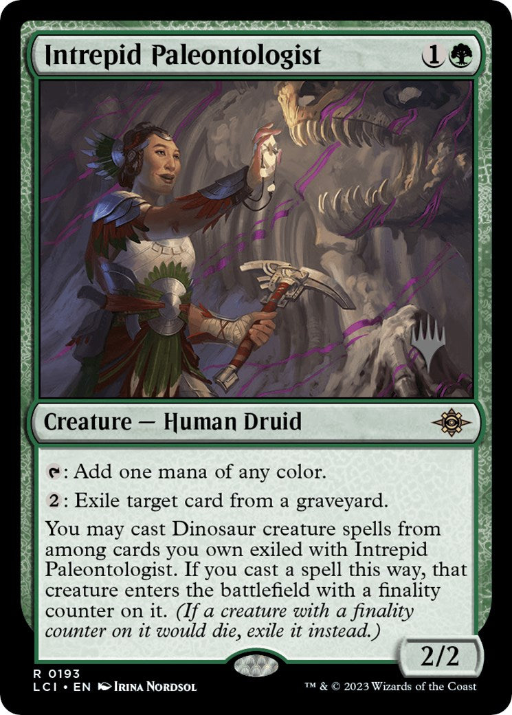 Intrepid Paleontologist (Promo Pack) [The Lost Caverns of Ixalan Promos] | Webway Games