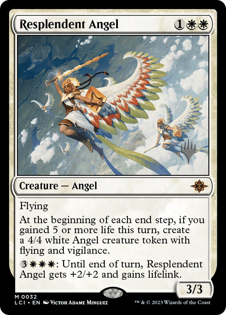 Resplendent Angel (Promo Pack) [The Lost Caverns of Ixalan Promos] | Webway Games