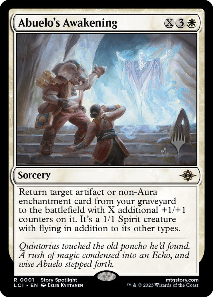 Abuelo's Awakening (Promo Pack) [The Lost Caverns of Ixalan Promos] | Webway Games
