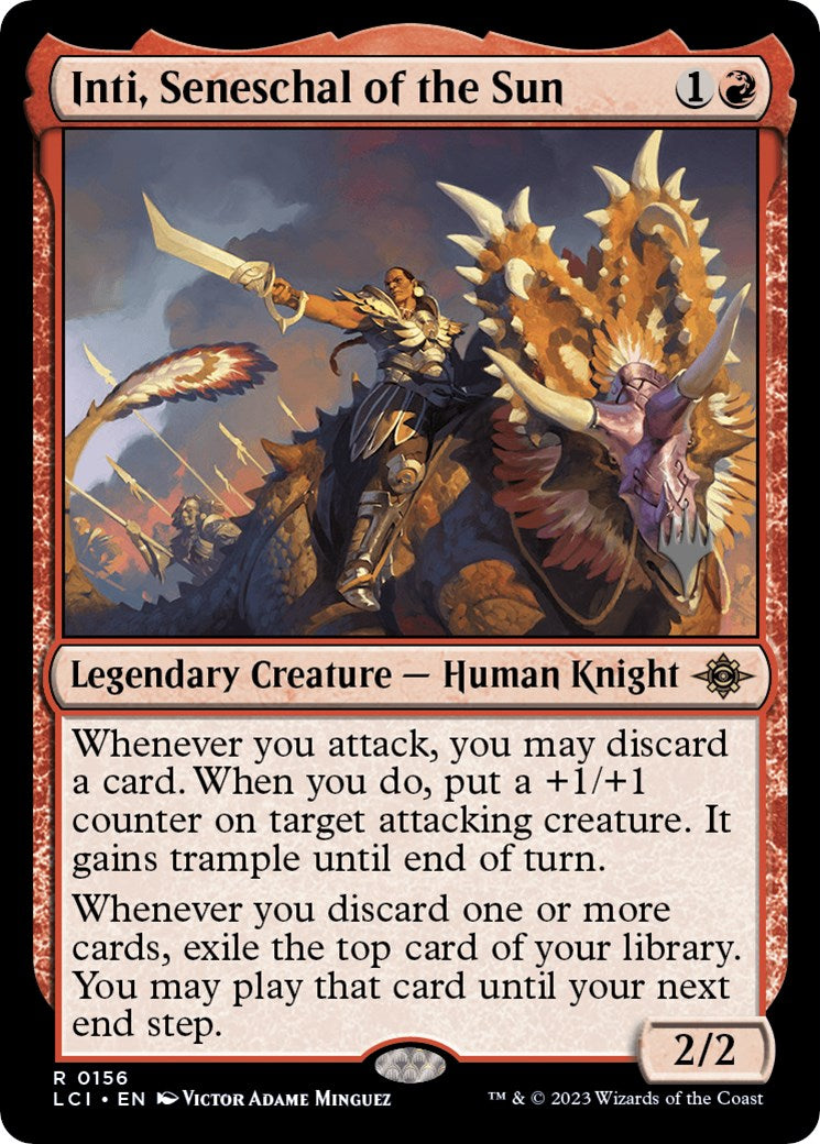 Inti, Seneschal of the Sun (Promo Pack) [The Lost Caverns of Ixalan Promos] | Webway Games