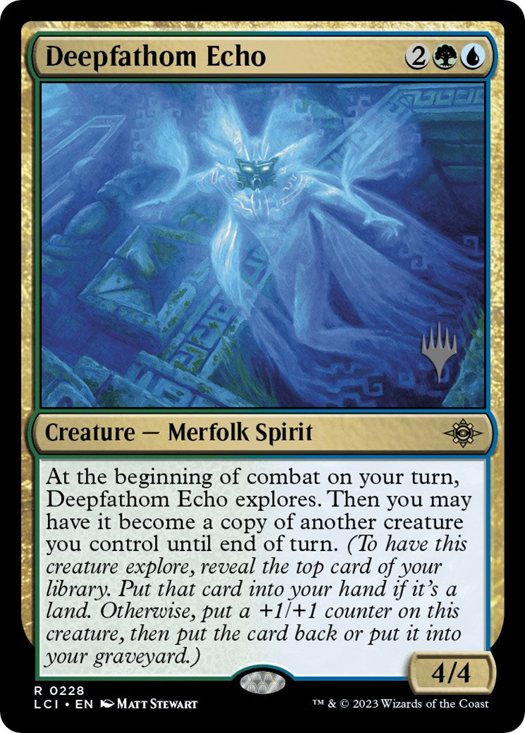 Deepfathom Echo (Promo Pack) [The Lost Caverns of Ixalan Promos] | Webway Games