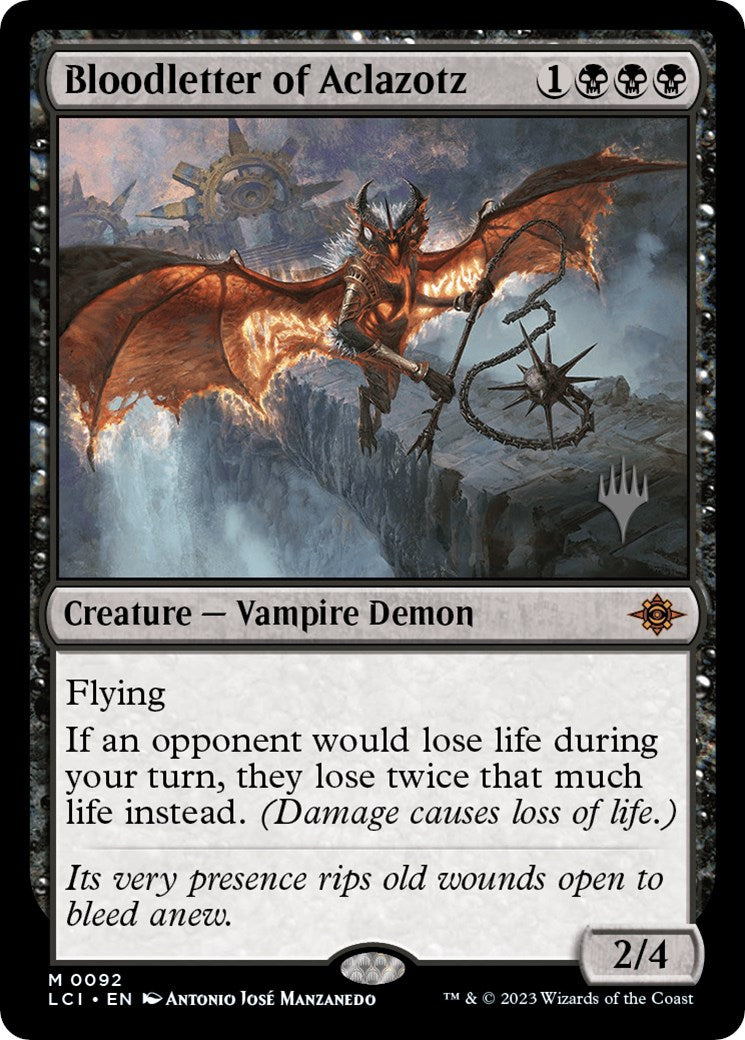 Bloodletter of Aclazotz (Promo Pack) [The Lost Caverns of Ixalan Promos] | Webway Games