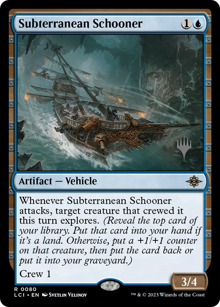 Subterranean Schooner (Promo Pack) [The Lost Caverns of Ixalan Promos] | Webway Games