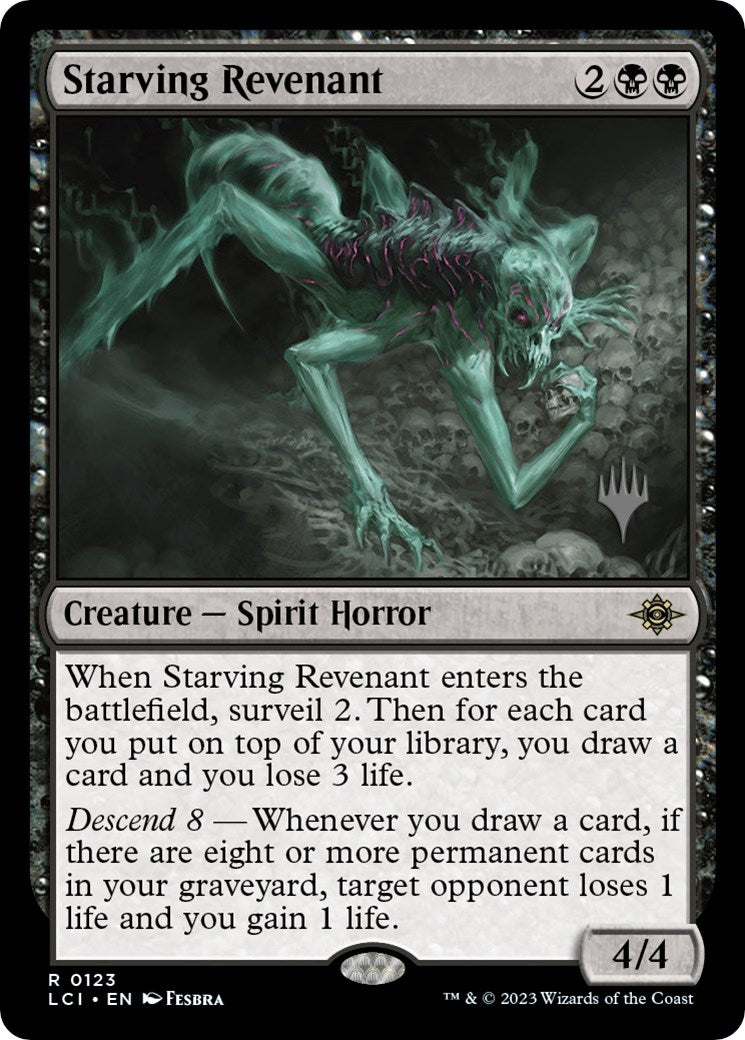 Starving Revenant (Promo Pack) [The Lost Caverns of Ixalan Promos] | Webway Games