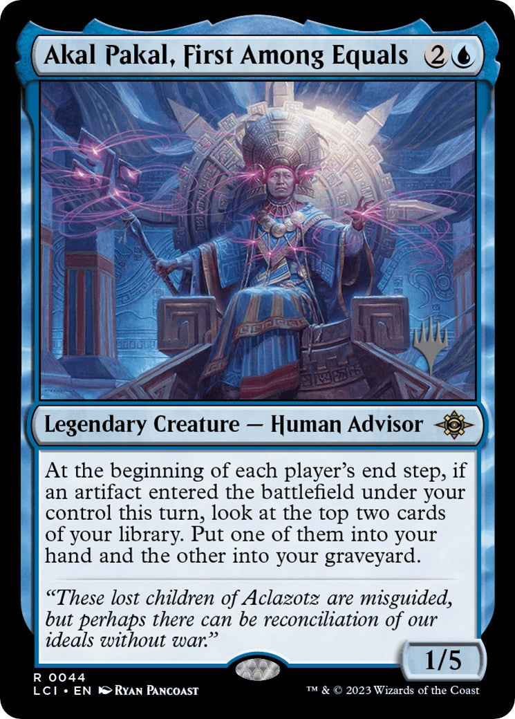 Akal Pakal, First Among Equals (Promo Pack) [The Lost Caverns of Ixalan Promos] | Webway Games