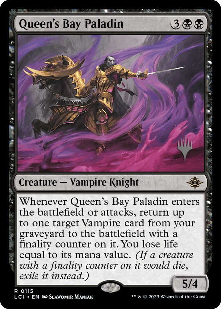 Queen's Bay Paladin (Promo Pack) [The Lost Caverns of Ixalan Promos] | Webway Games