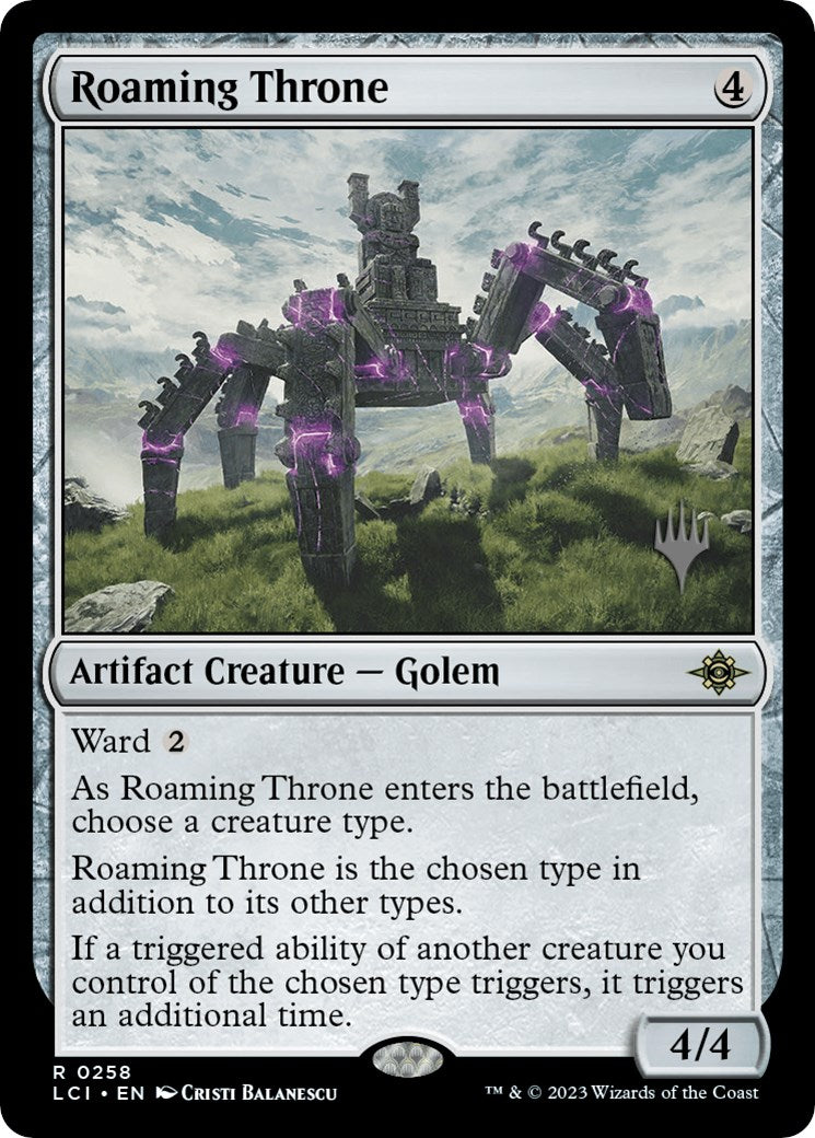 Roaming Throne (Promo Pack) [The Lost Caverns of Ixalan Promos] | Webway Games