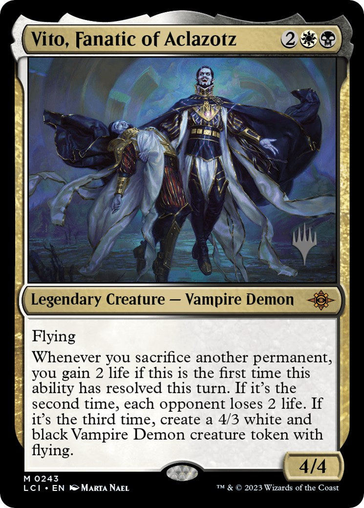 Vito, Fanatic of Aclazotz (Promo Pack) [The Lost Caverns of Ixalan Promos] | Webway Games