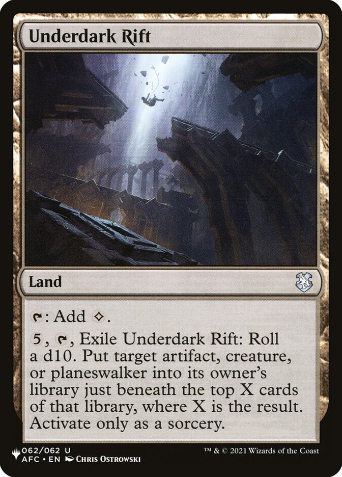 Underdark Rift [The List] | Webway Games
