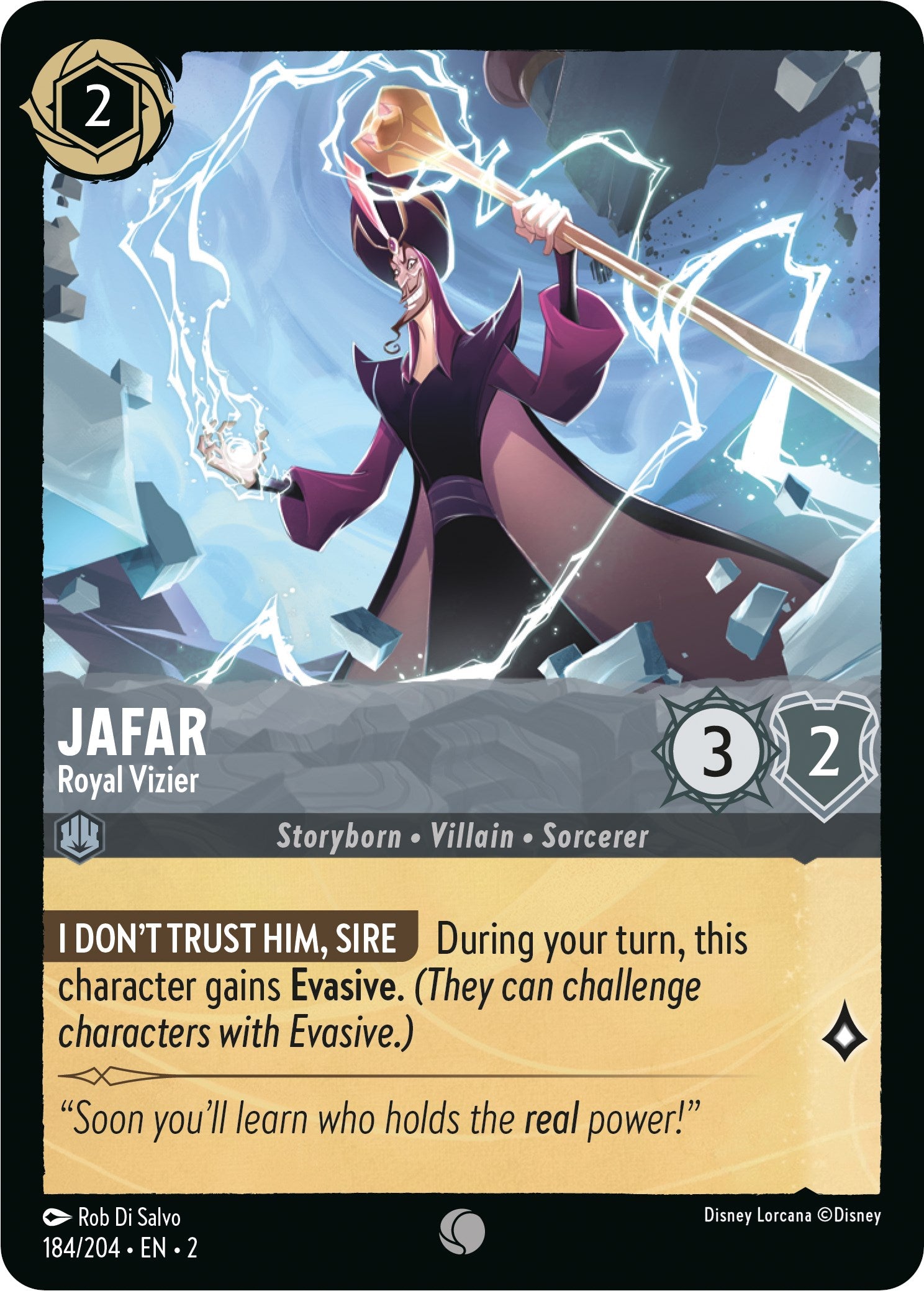 Jafar - Royal Vizier (184/204) [Rise of the Floodborn] | Webway Games