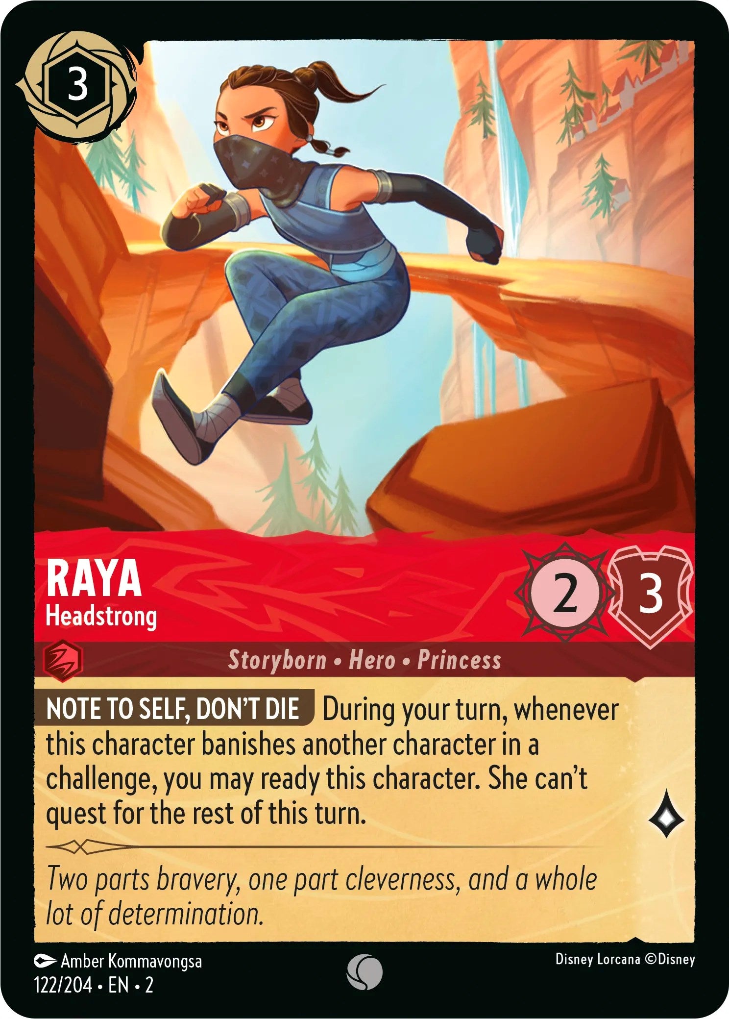 Raya - Headstrong (122/204) [Rise of the Floodborn] | Webway Games
