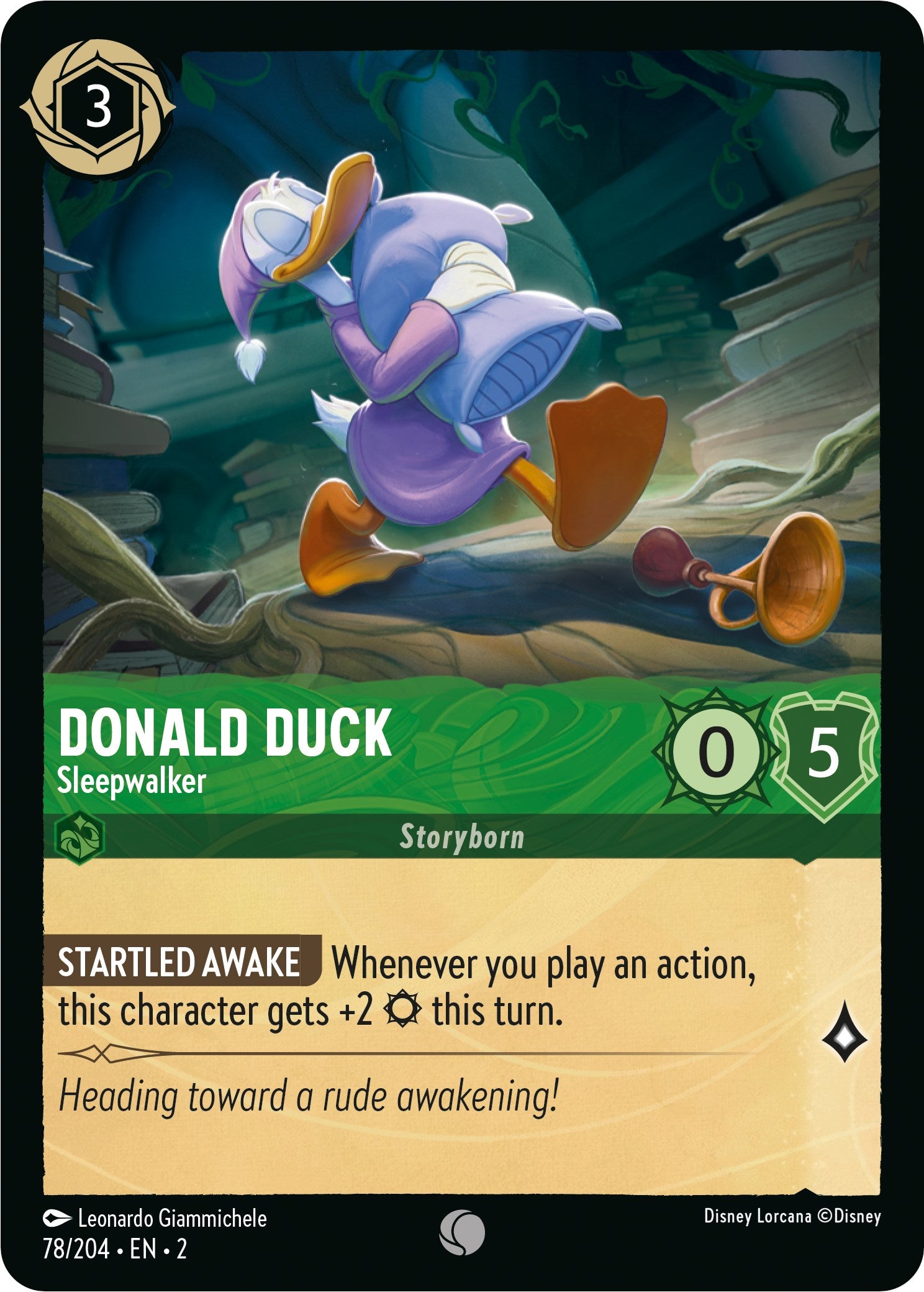 Donald Duck - Sleepwalker (78/204) [Rise of the Floodborn] | Webway Games