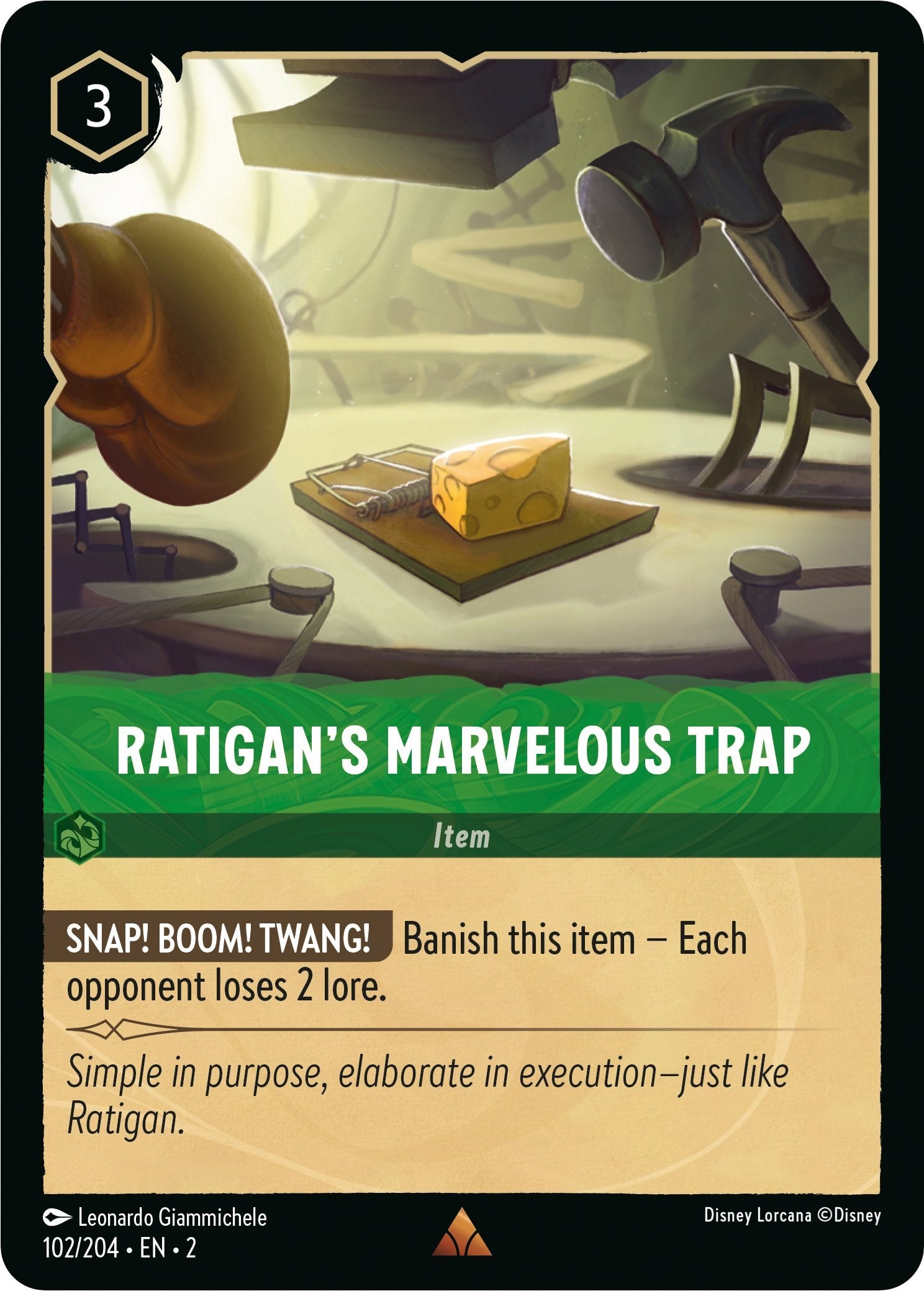 Ratigan's Marvelous Trap (102/204) [Rise of the Floodborn] | Webway Games