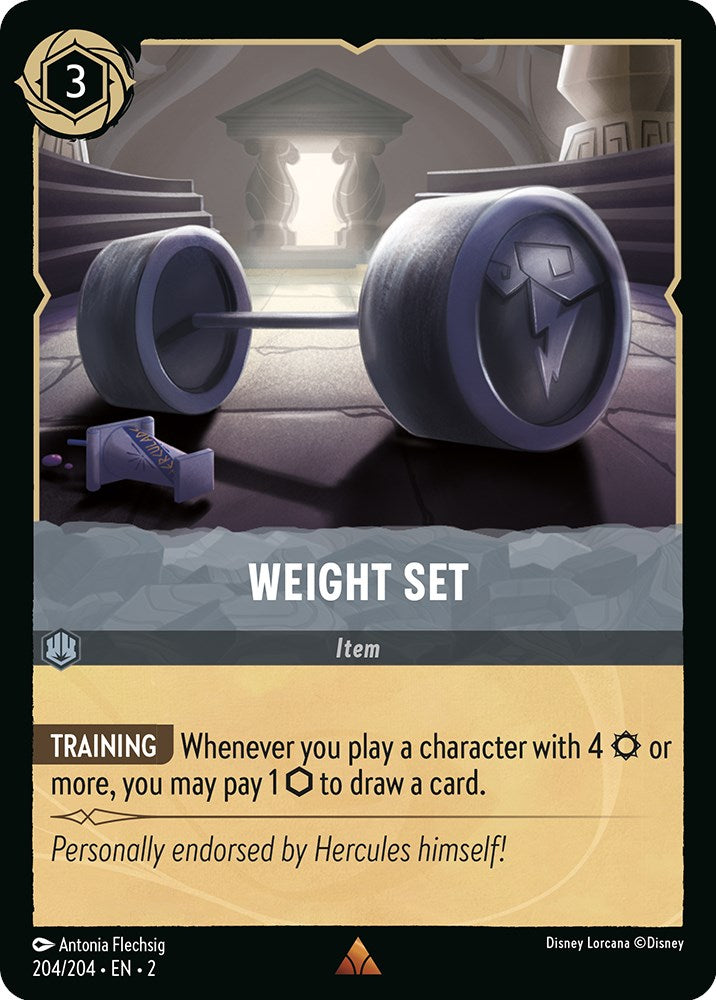 Weight Set (204/204) [Rise of the Floodborn] | Webway Games