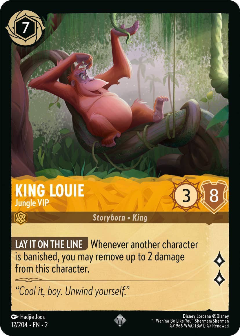 King Louie - Jungle VIP (12/204) [Rise of the Floodborn] | Webway Games