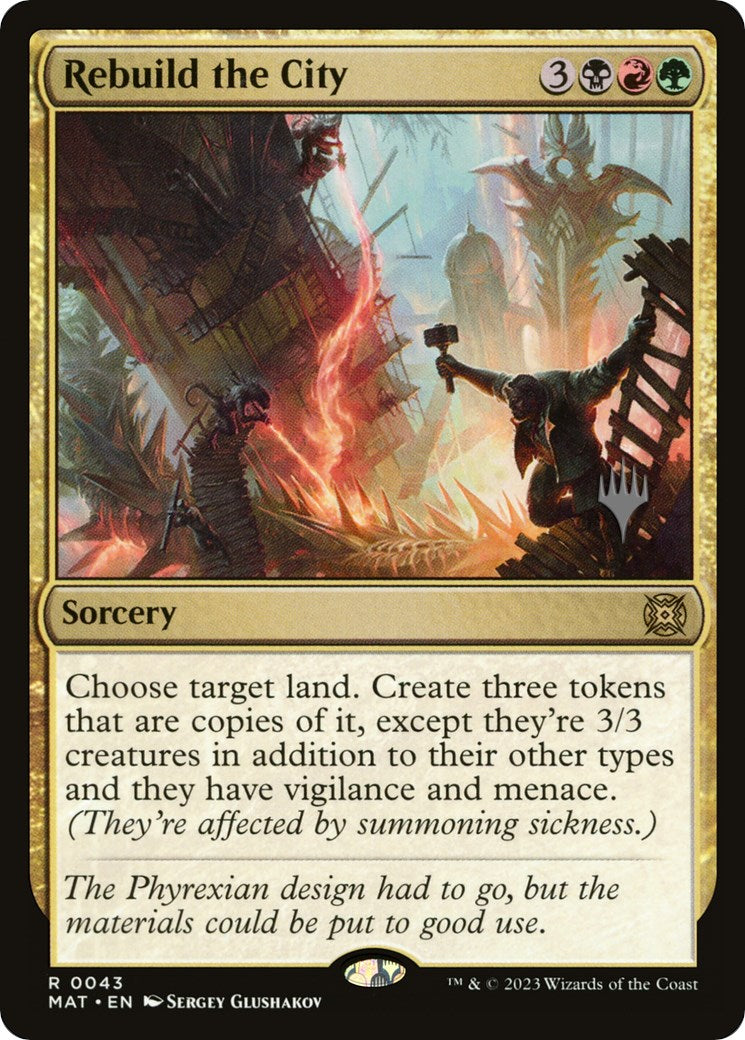 Rebuild the City (Promo Pack) [The Lost Caverns of Ixalan Promos] | Webway Games