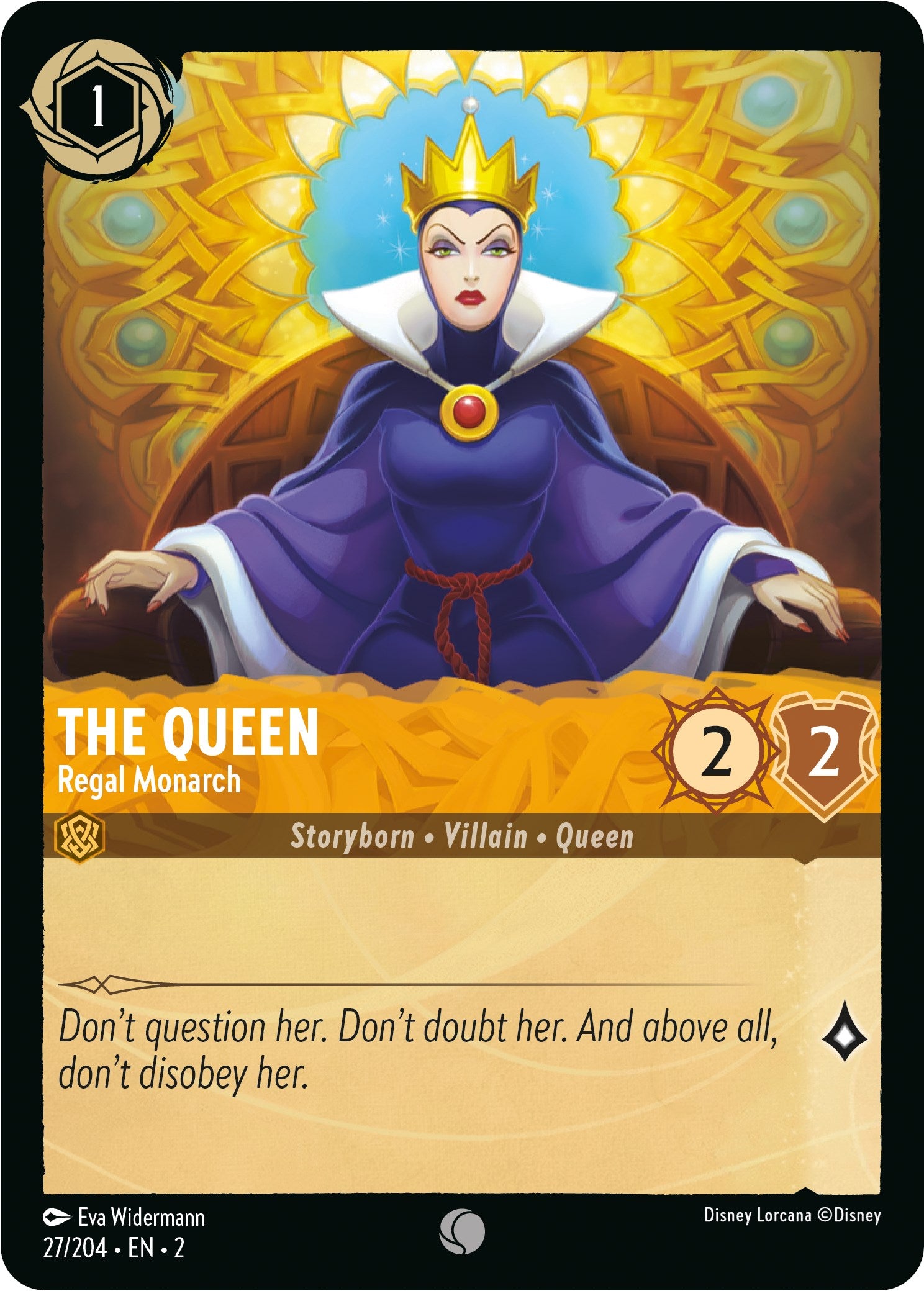 The Queen - Regal Monarch (27/204) [Rise of the Floodborn] | Webway Games
