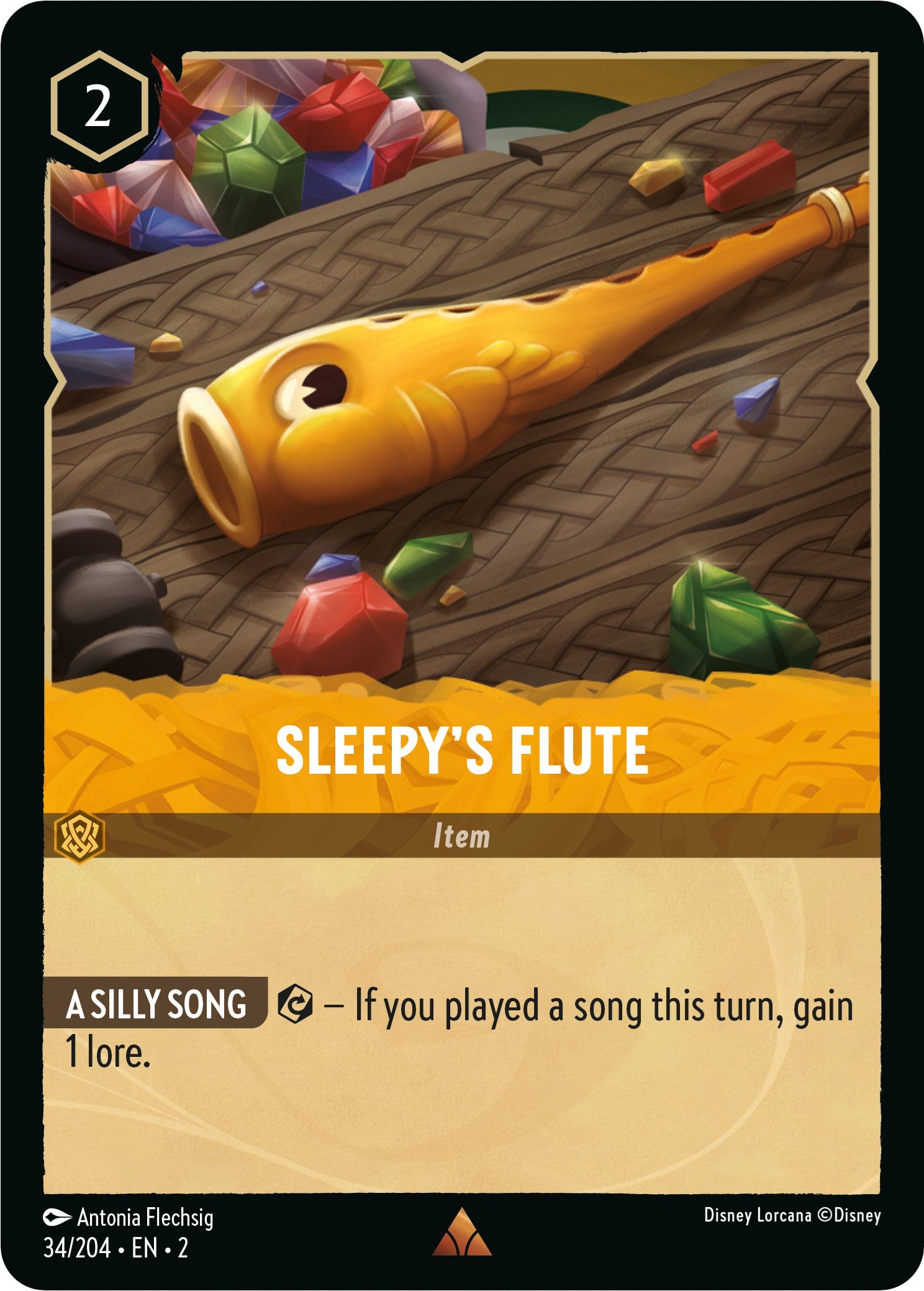 Sleepy's Flute (34/204) [Rise of the Floodborn] | Webway Games