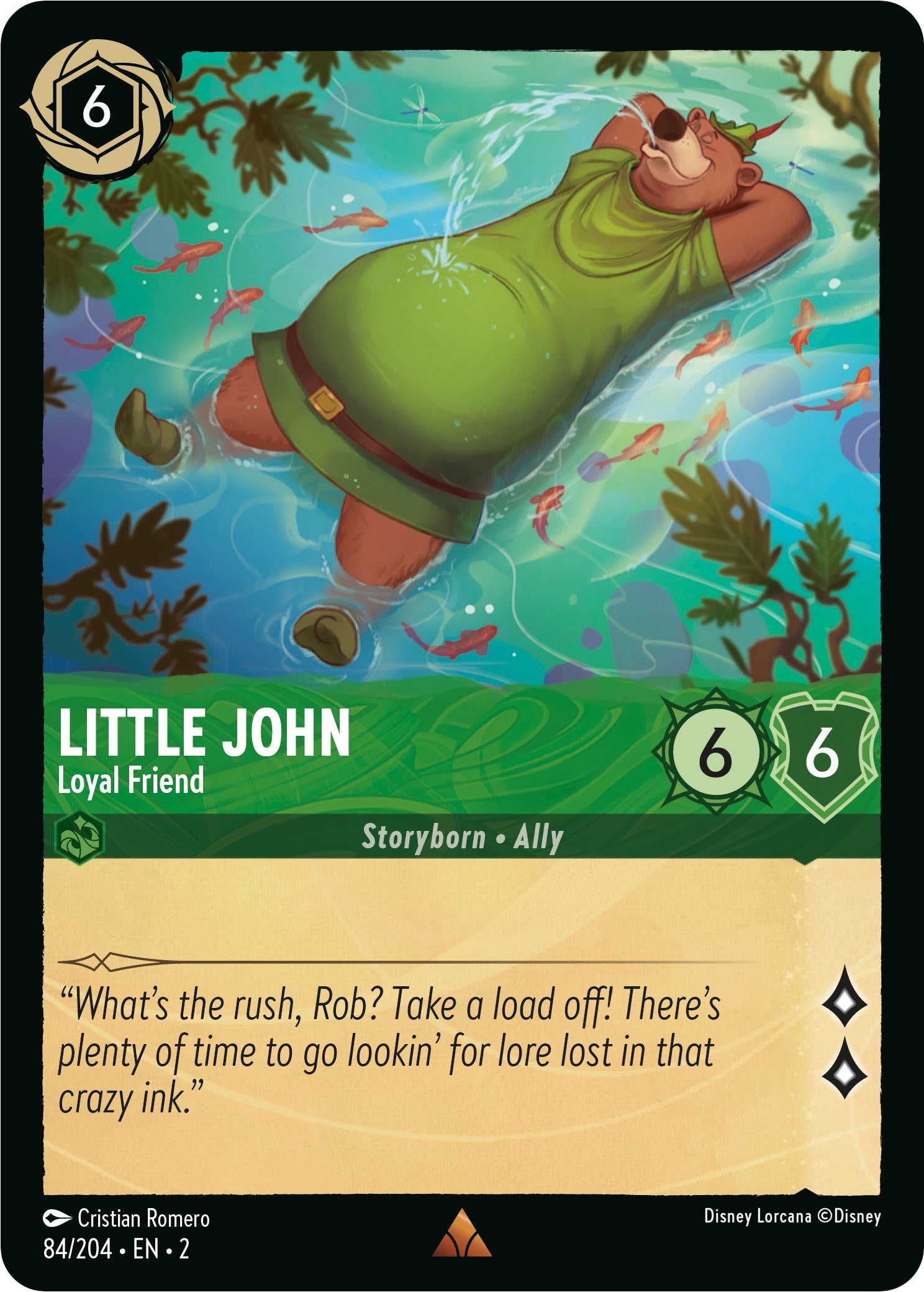 Little John - Loyal Friend (84/204) [Rise of the Floodborn] | Webway Games