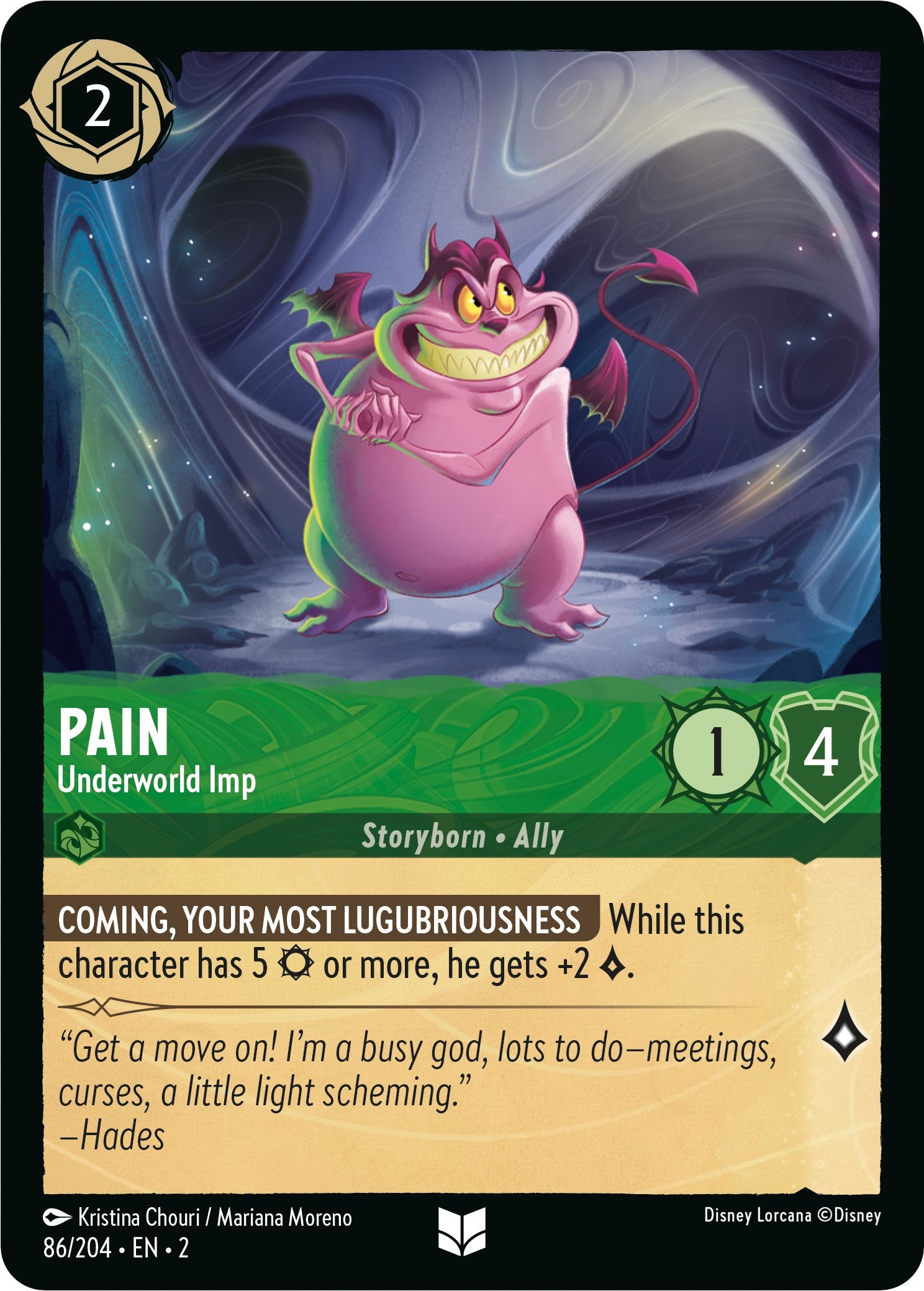 Pain - Underworld Imp (86/204) [Rise of the Floodborn] | Webway Games