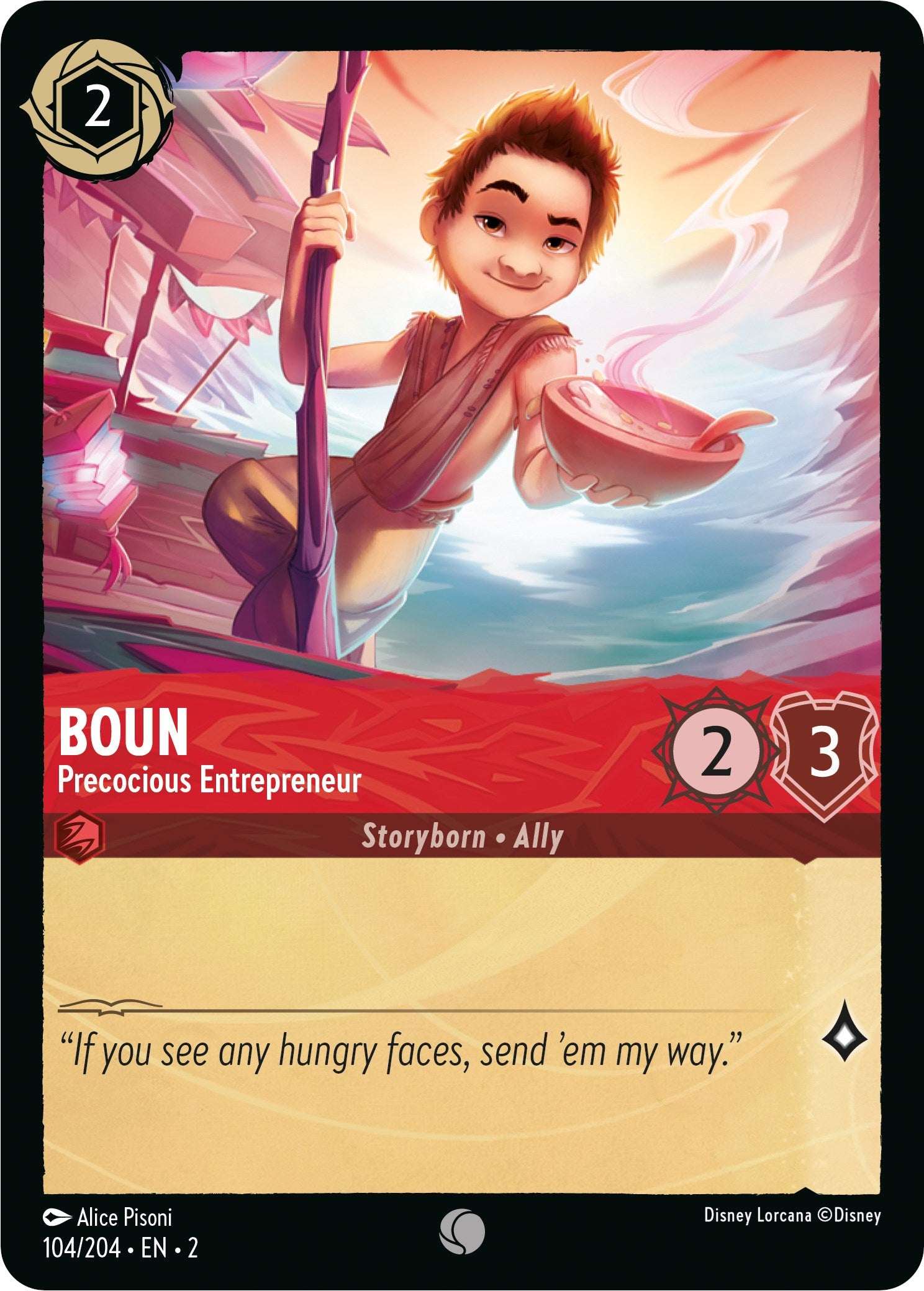 Boun - Precocious Entrepreneur (104/204) [Rise of the Floodborn] | Webway Games