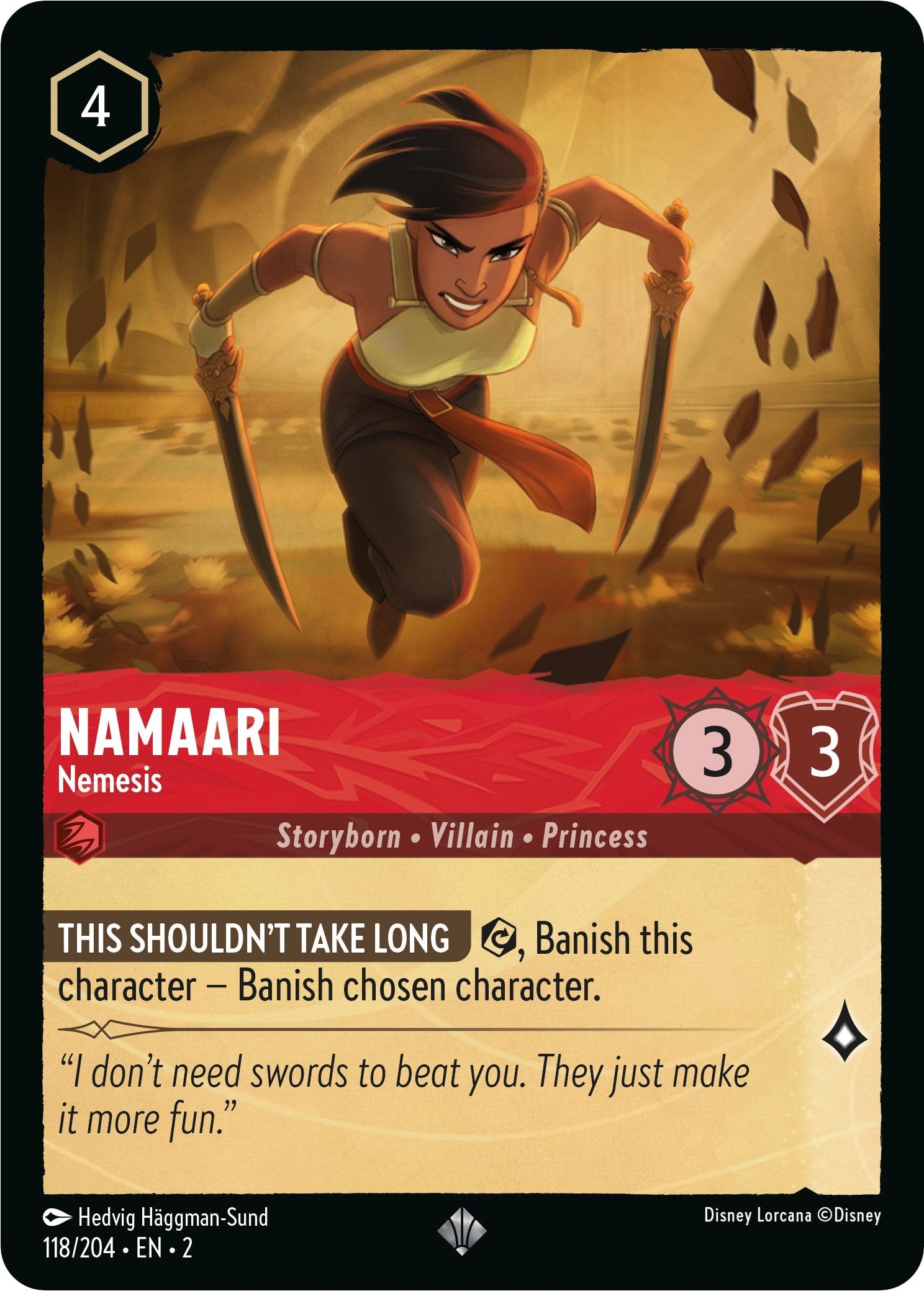 Namaari - Nemesis (118/204) [Rise of the Floodborn] | Webway Games