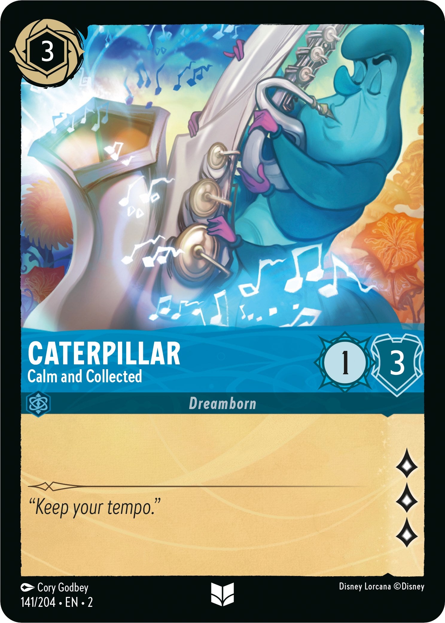 Caterpillar - Calm and Collected (141/204) [Rise of the Floodborn] | Webway Games