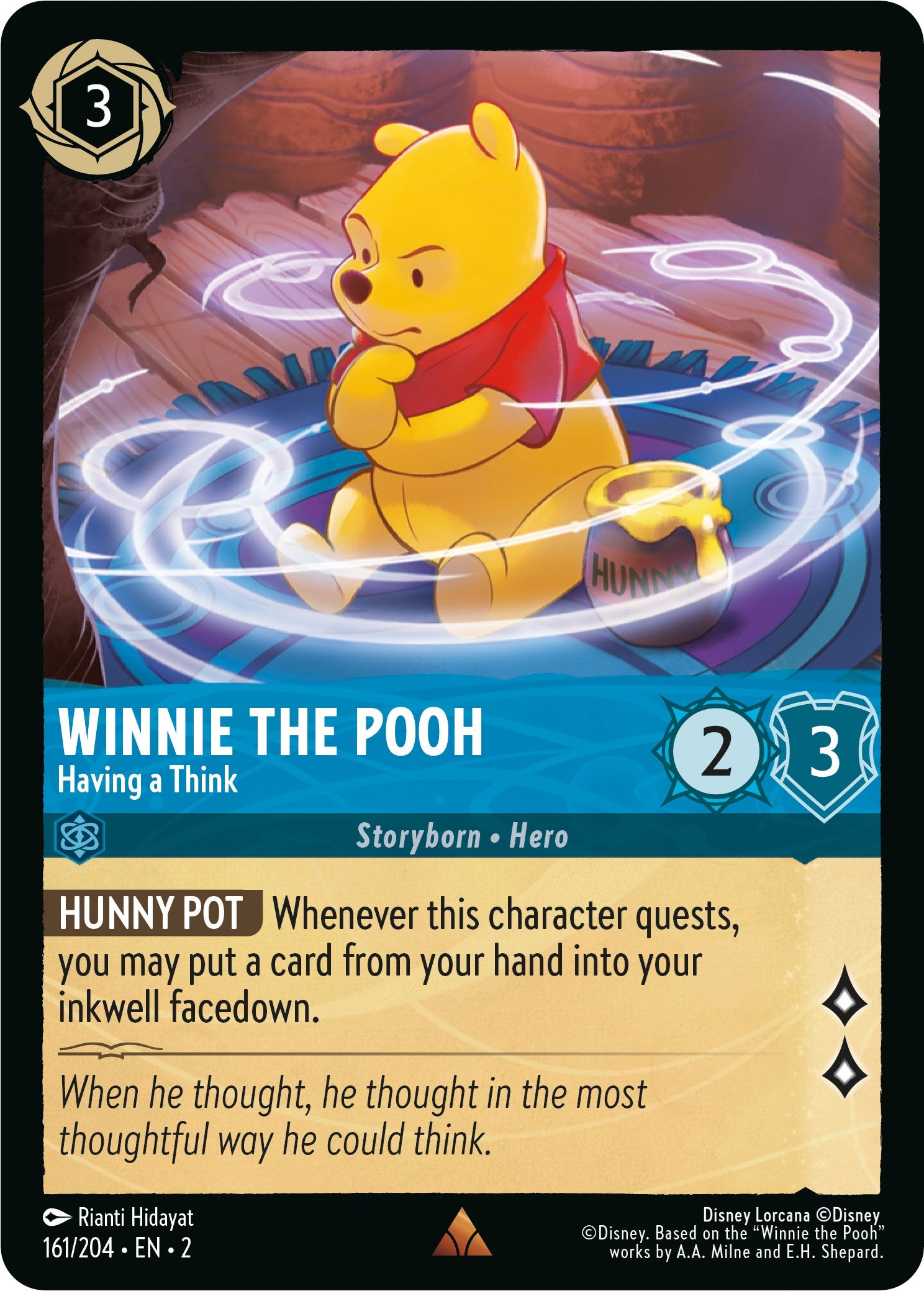 Winnie the Pooh - Having a Think (161/204) [Rise of the Floodborn] | Webway Games