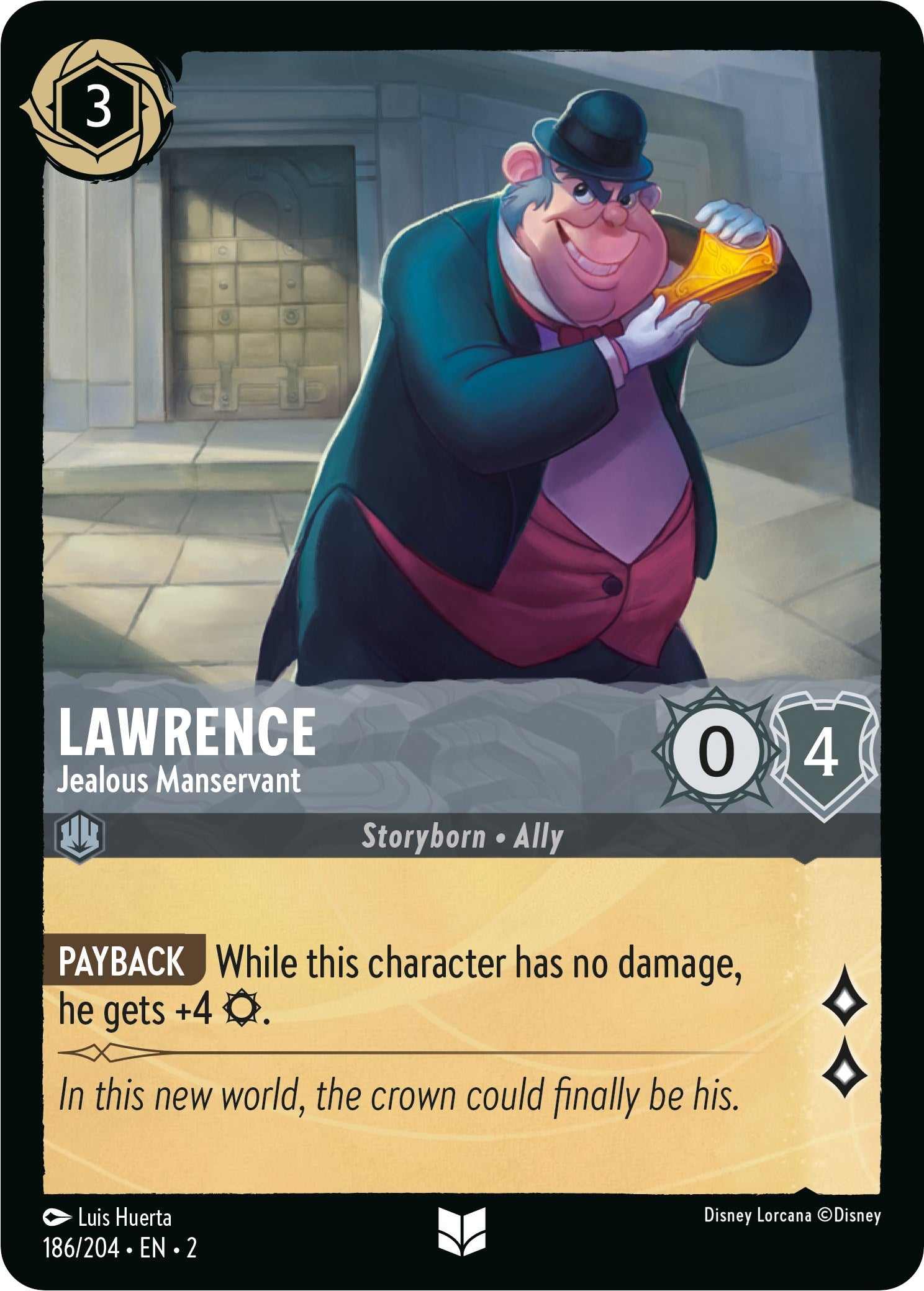 Lawrence - Jealous Manservant (186/204) [Rise of the Floodborn] | Webway Games