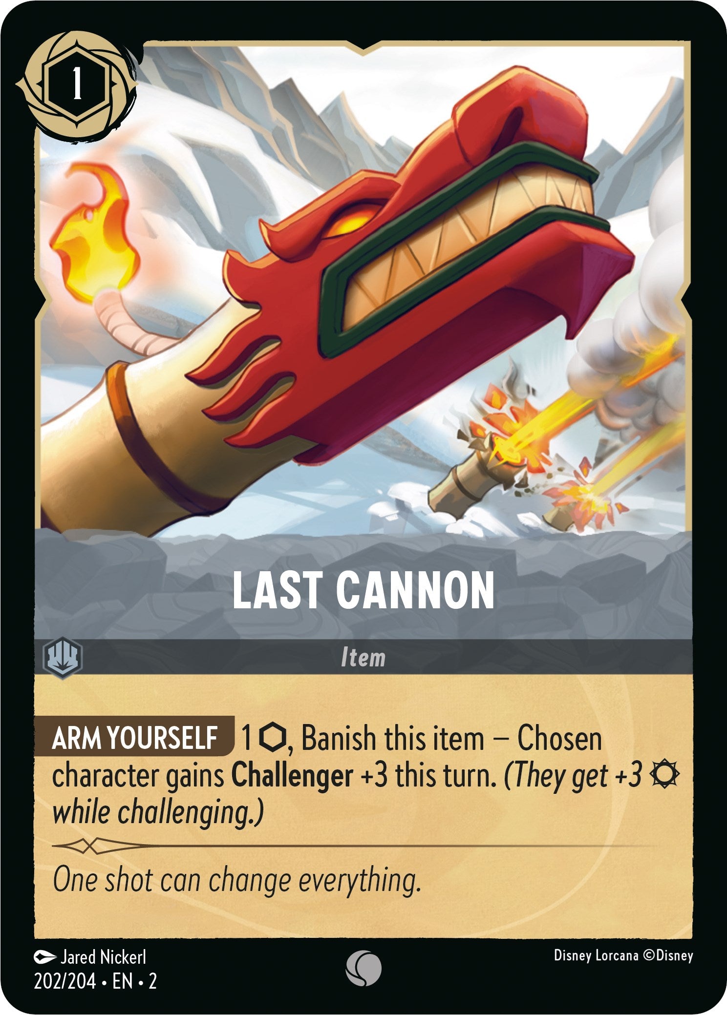 Last Cannon (202/204) [Rise of the Floodborn] | Webway Games
