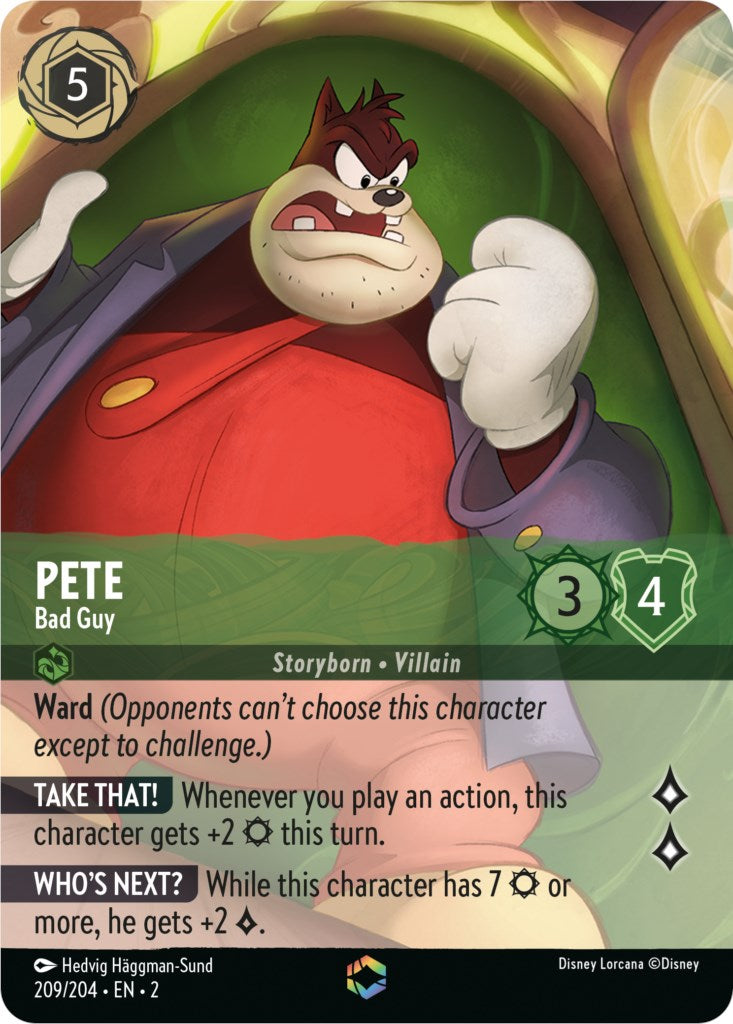 Pete - Bad Guy (Enchanted) (209/204) [Rise of the Floodborn] | Webway Games