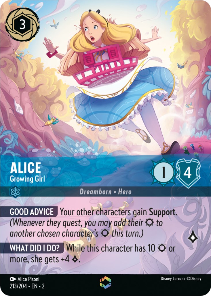 Alice - Growing Girl (Enchanted) (213/204) [Rise of the Floodborn] | Webway Games