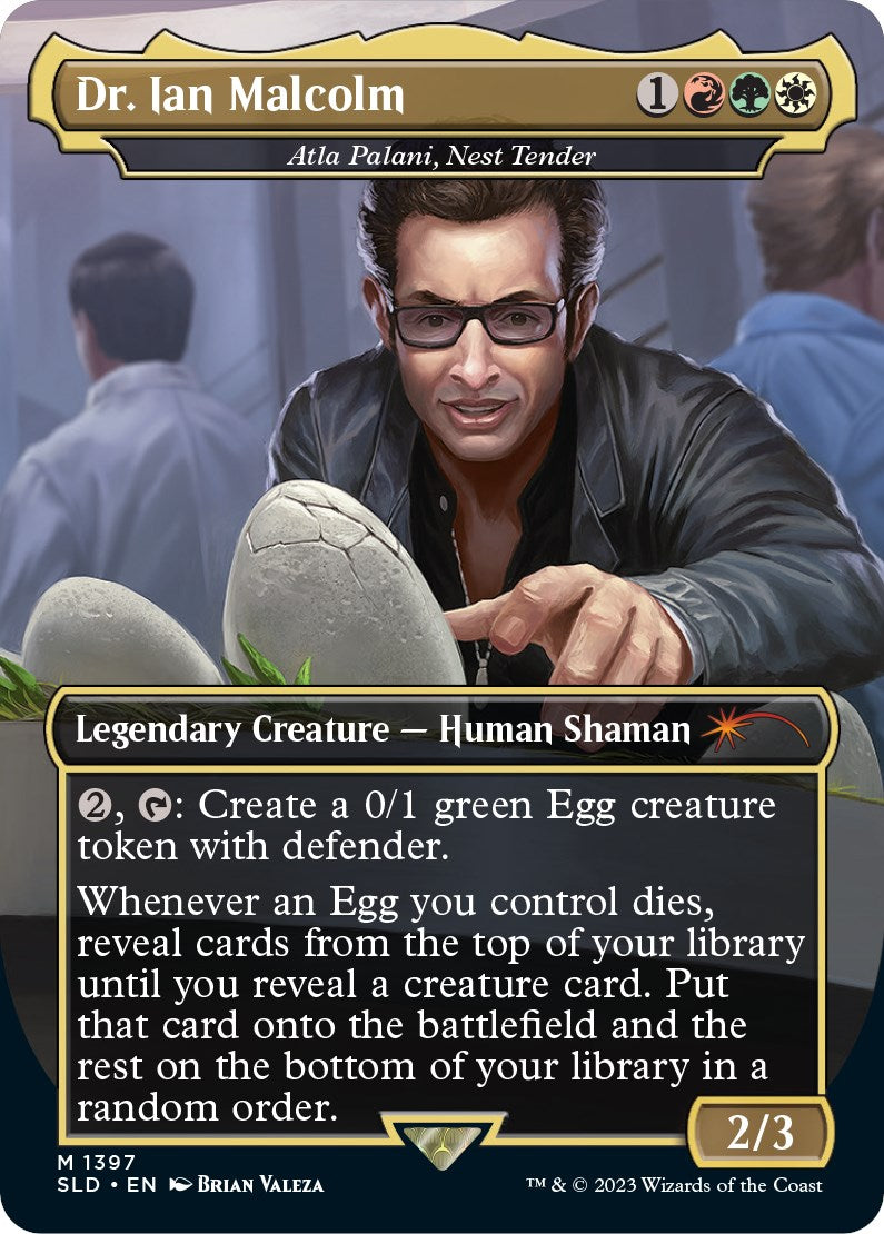 Dr. Ian Malcolm - Atla Palani, Nest Tender [Secret Lair Drop Series] | Webway Games