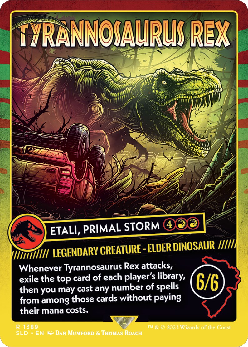 Tyrannosaurus Rex - Etali, Primal Storm [Secret Lair Drop Series] | Webway Games
