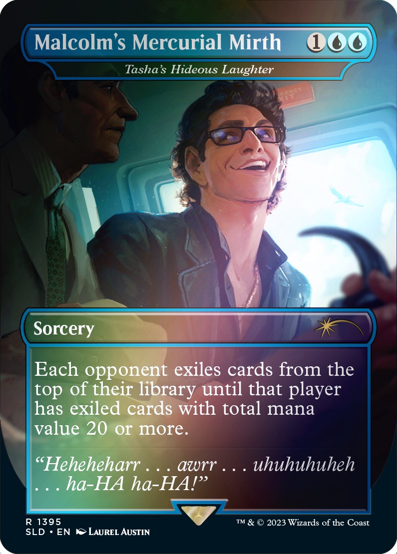Malcolm's Mercurial Mirth - Tasha's Hideous Laughter (Rainbow Foil) [Secret Lair Drop Series] | Webway Games