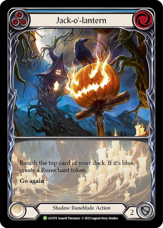 Jack-o'-lantern (Blue) [LGS178] (Promo) | Webway Games