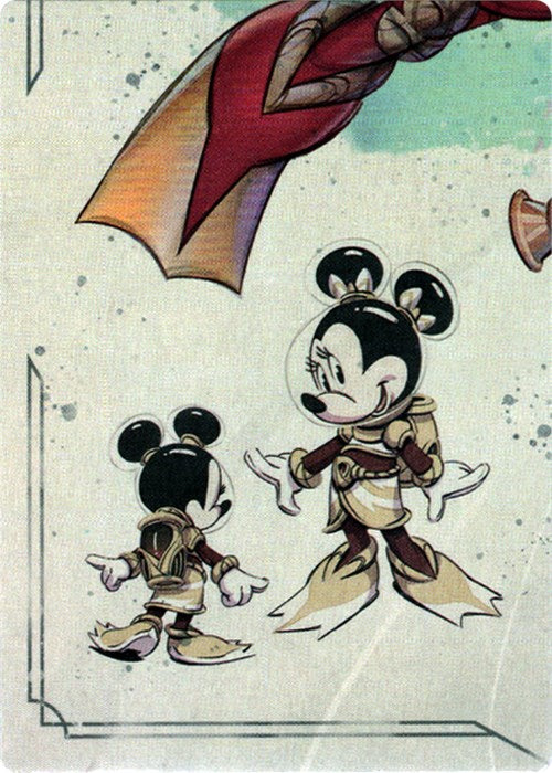 Minnie Mouse - Wide-Eyed Diver Puzzle Insert (Bottom Left) [Rise of the Floodborn] | Webway Games