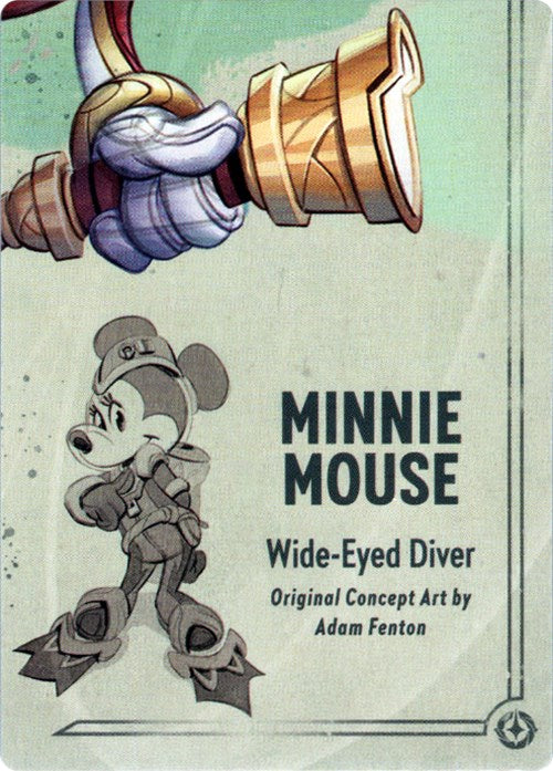 Minnie Mouse - Wide-Eyed Diver Puzzle Insert (Bottom Right) [Rise of the Floodborn] | Webway Games