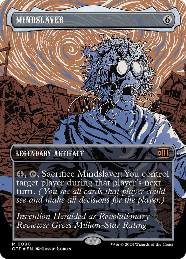 Mindslaver (Textured Foil) [Outlaws of Thunder Junction: Breaking News] | Webway Games