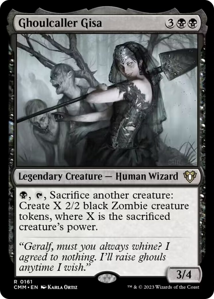 Ghoulcaller Gisa [Commander Masters] | Webway Games