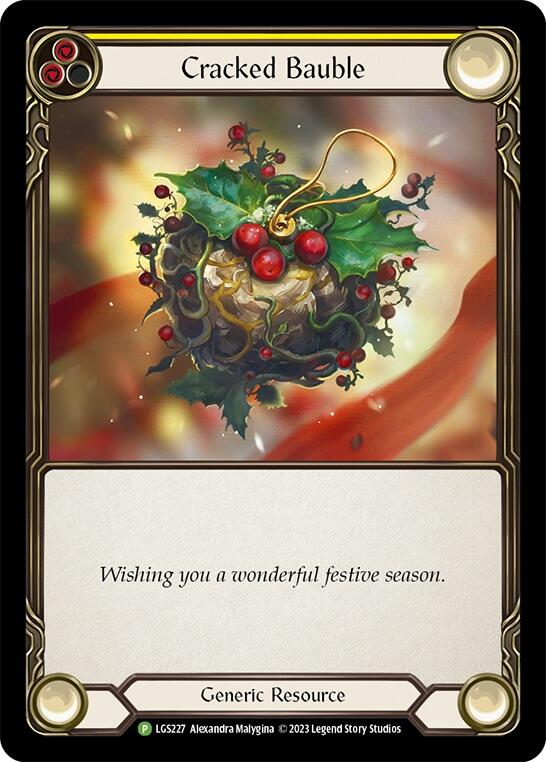 Cracked Bauble [LGS227] (Promo)  Rainbow Foil | Webway Games