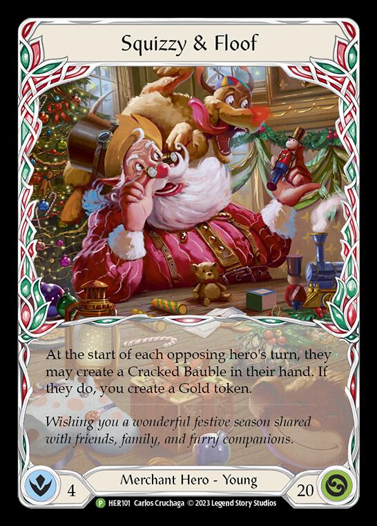 Squizzy & Floof [HER101] (Promo)  Rainbow Foil | Webway Games