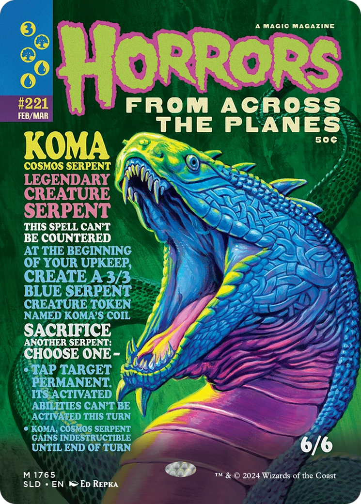 Koma, Cosmos Serpent [Secret Lair Drop Series] | Webway Games