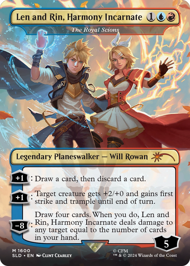Len and Rin, Harmony Incarnate - The Royal Scions [Secret Lair Drop Series] | Webway Games