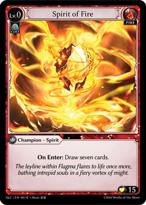 Spirit of Fire (1) [Alchemical Revolution] | Webway Games