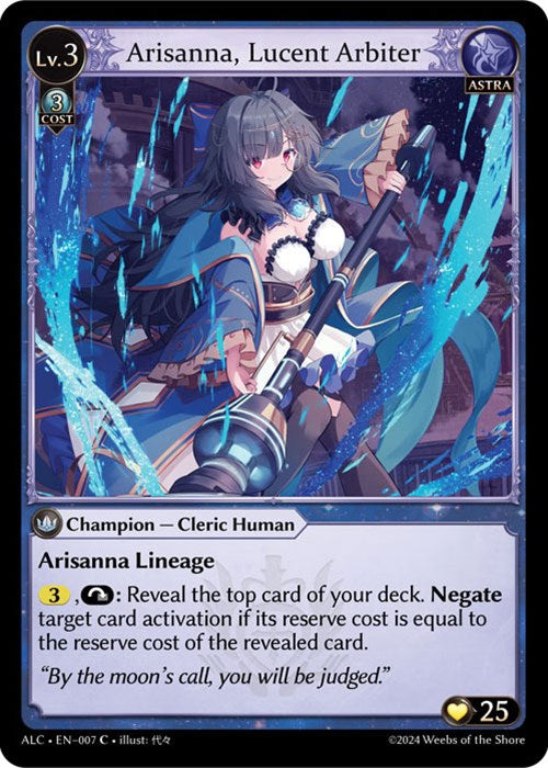 Arisanna, Lucent Arbiter (7) [Alchemical Revolution] | Webway Games
