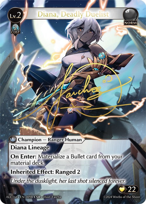 Diana, Deadly Duelist (CSR) (009B) (009B) [Alchemical Revolution] | Webway Games