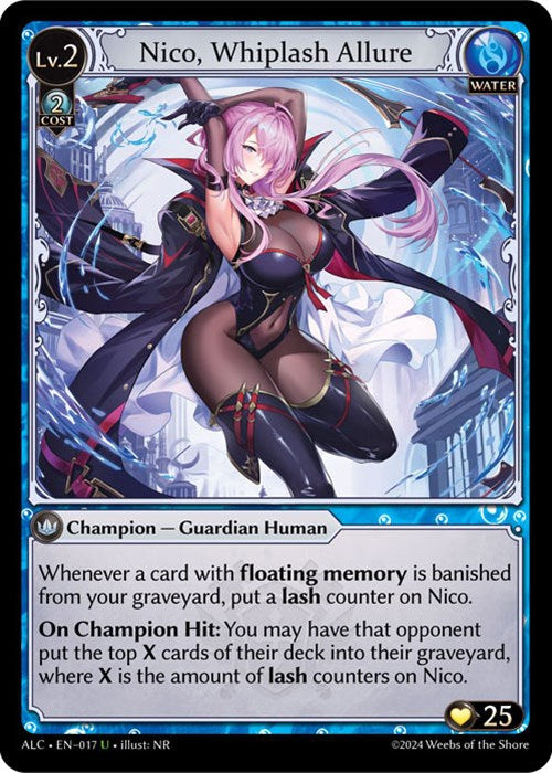 Nico, Whiplash Allure (17) [Alchemical Revolution] | Webway Games